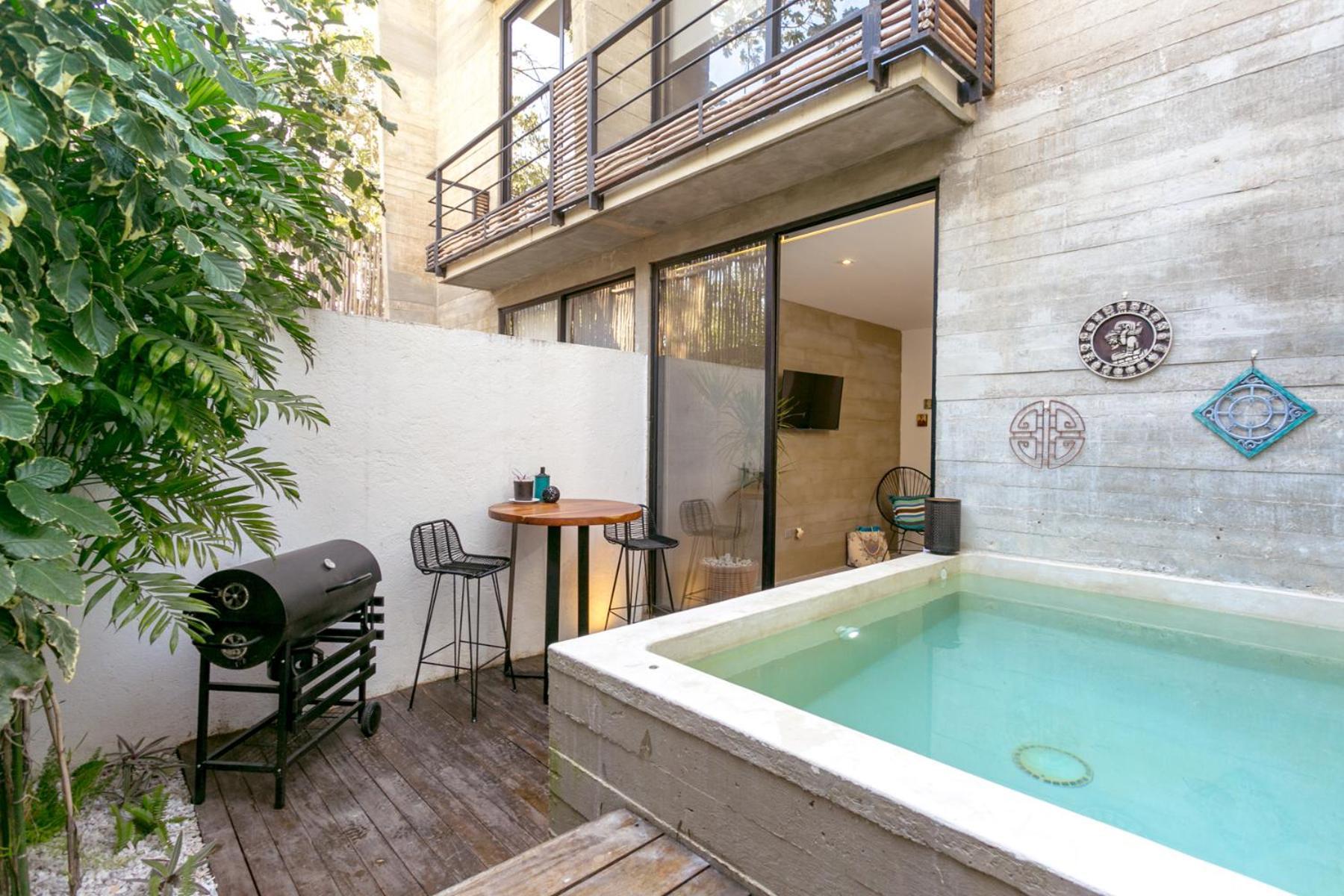 Apartment With Private Plunge Pool At Madara Tulum Earth 1 Exterior foto