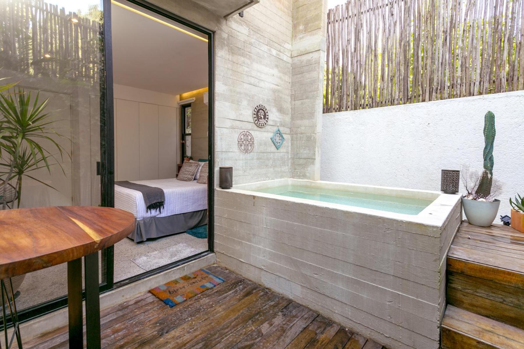 Apartment With Private Plunge Pool At Madara Tulum Earth 1 Exterior foto